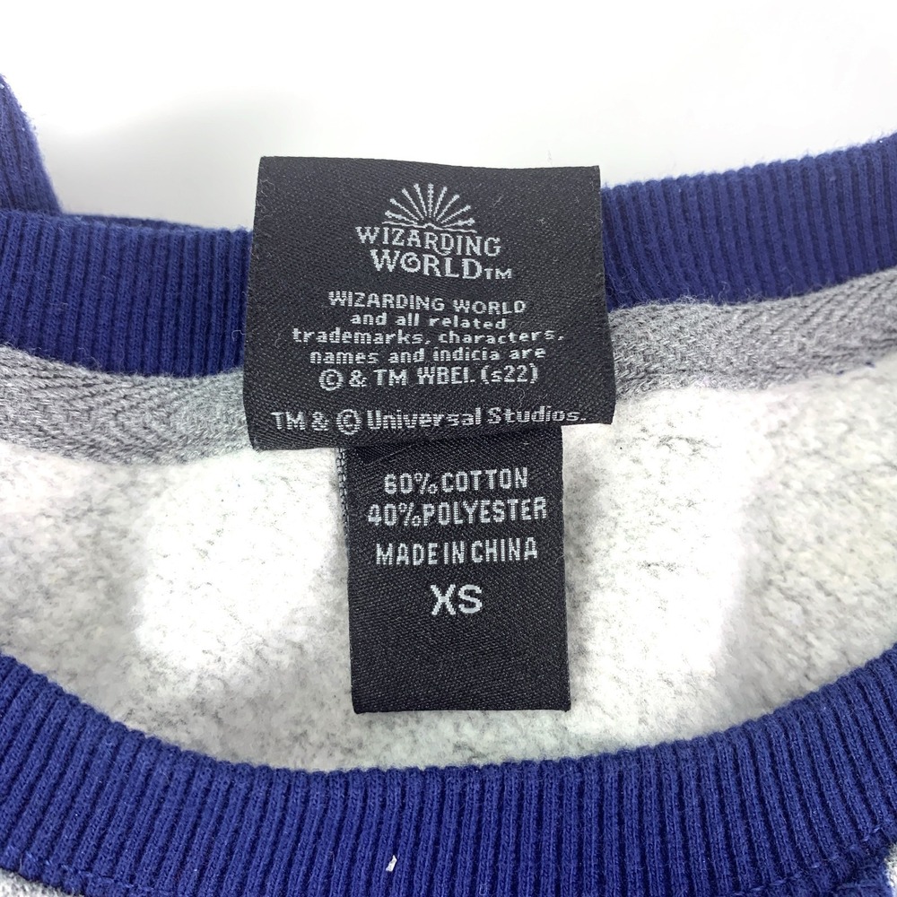 Wizarding World‎ of Harry Potter Universal Ravenclaw Crewneck Sweatshirt Sz XS - Picture 9 of 13